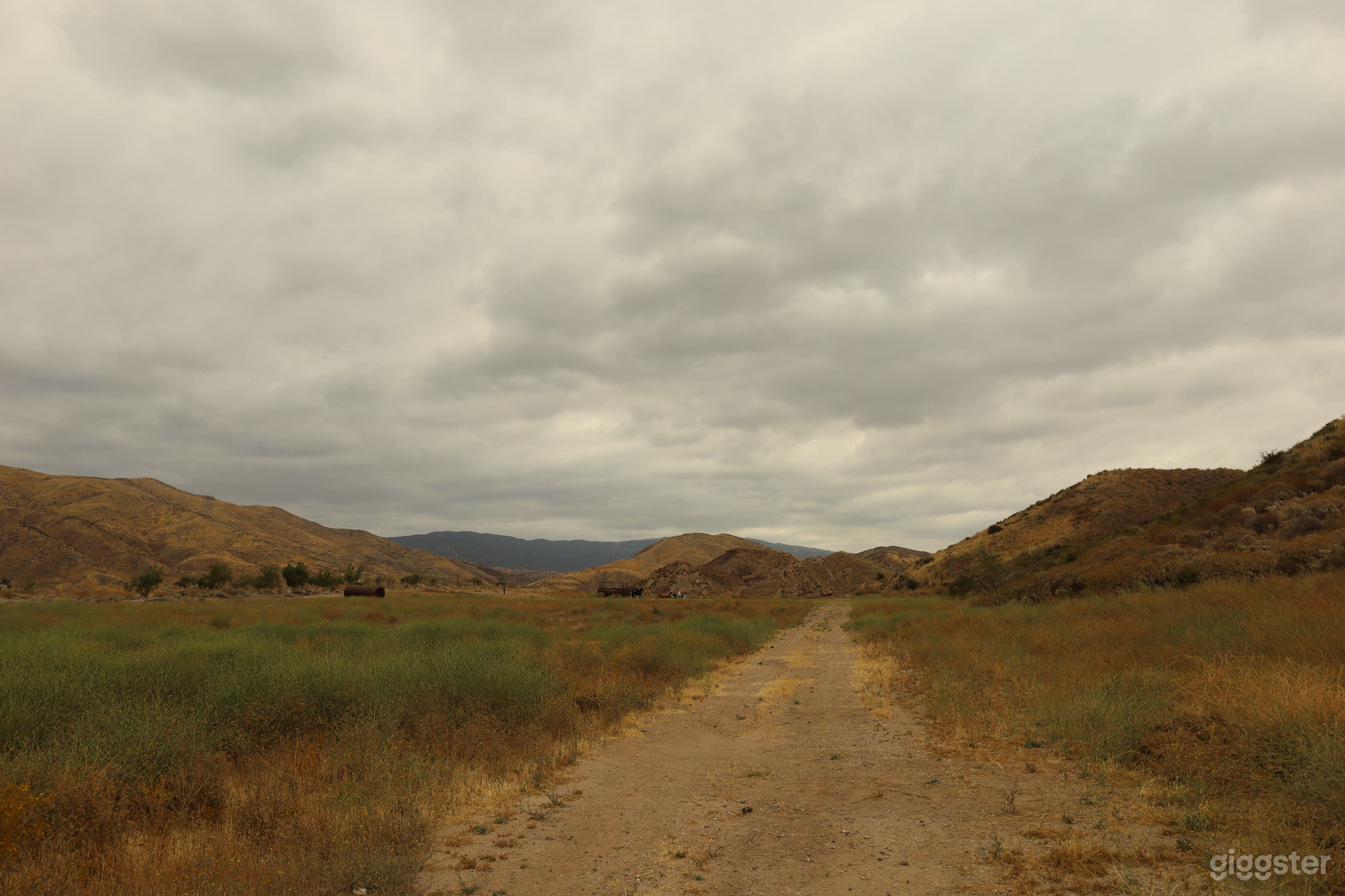 Private Western Ranch with Horses, Open Fields & Mountains Photo 3