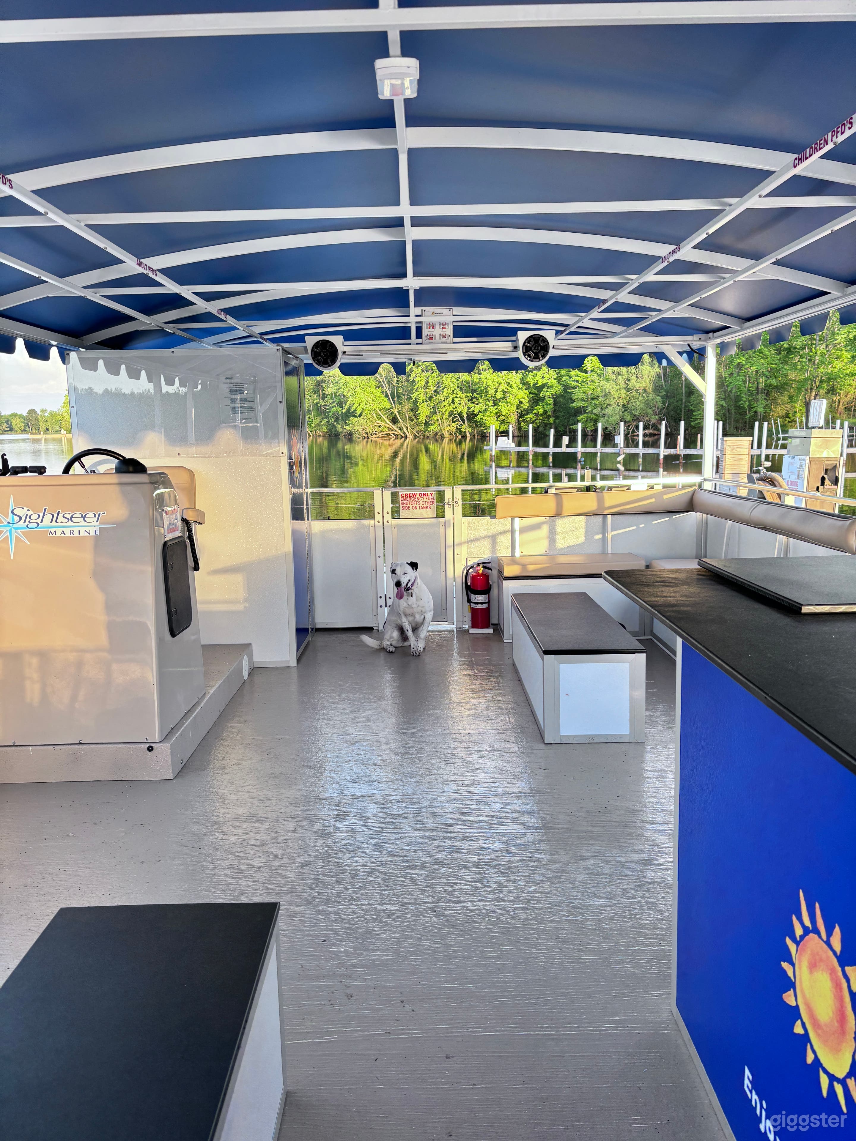 Private charter boat - river or lake excursions Photo 1