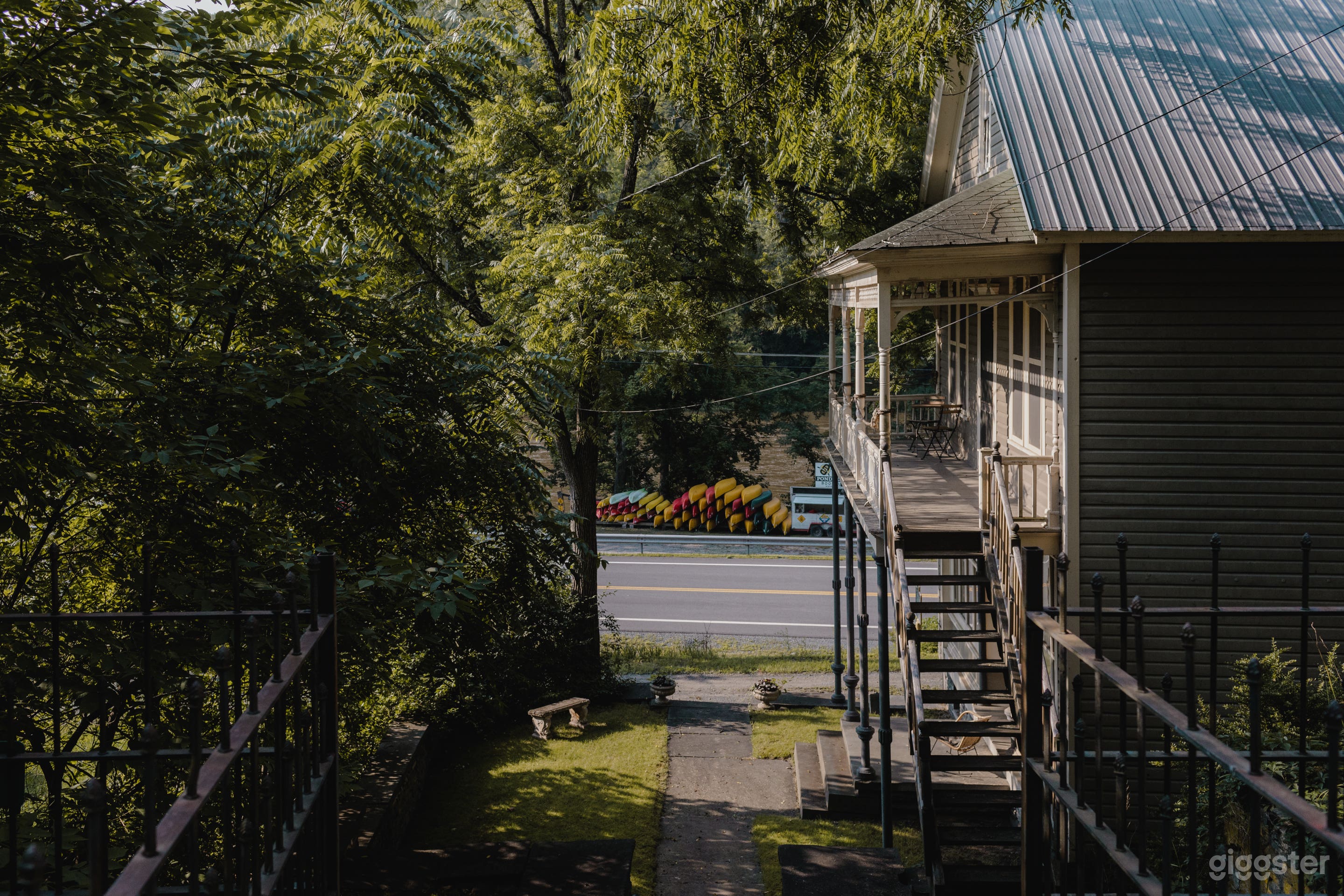 View from Cottage to River