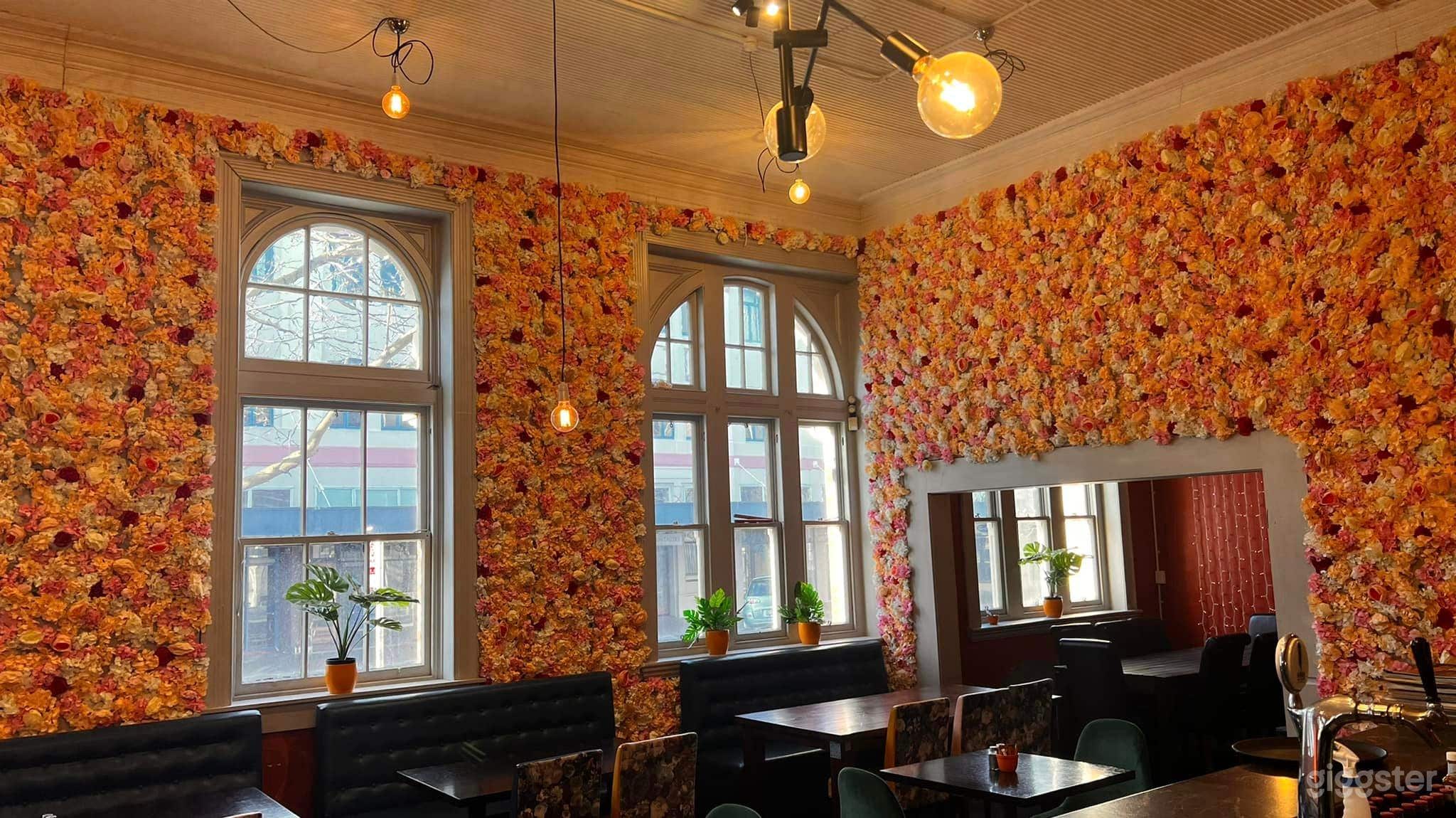 Whanganui's Flower-Themed Cafe and Bar  Photo 1