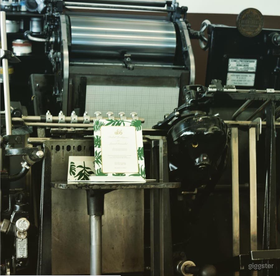Vintage Printing Studio in Long Island City Photo 3