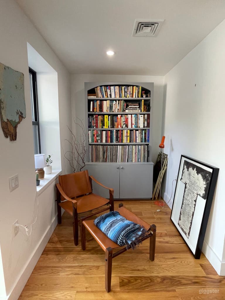  Stilvolles künstlerisches Brooklyn Brownstone-Duplex mit großem Garten 
