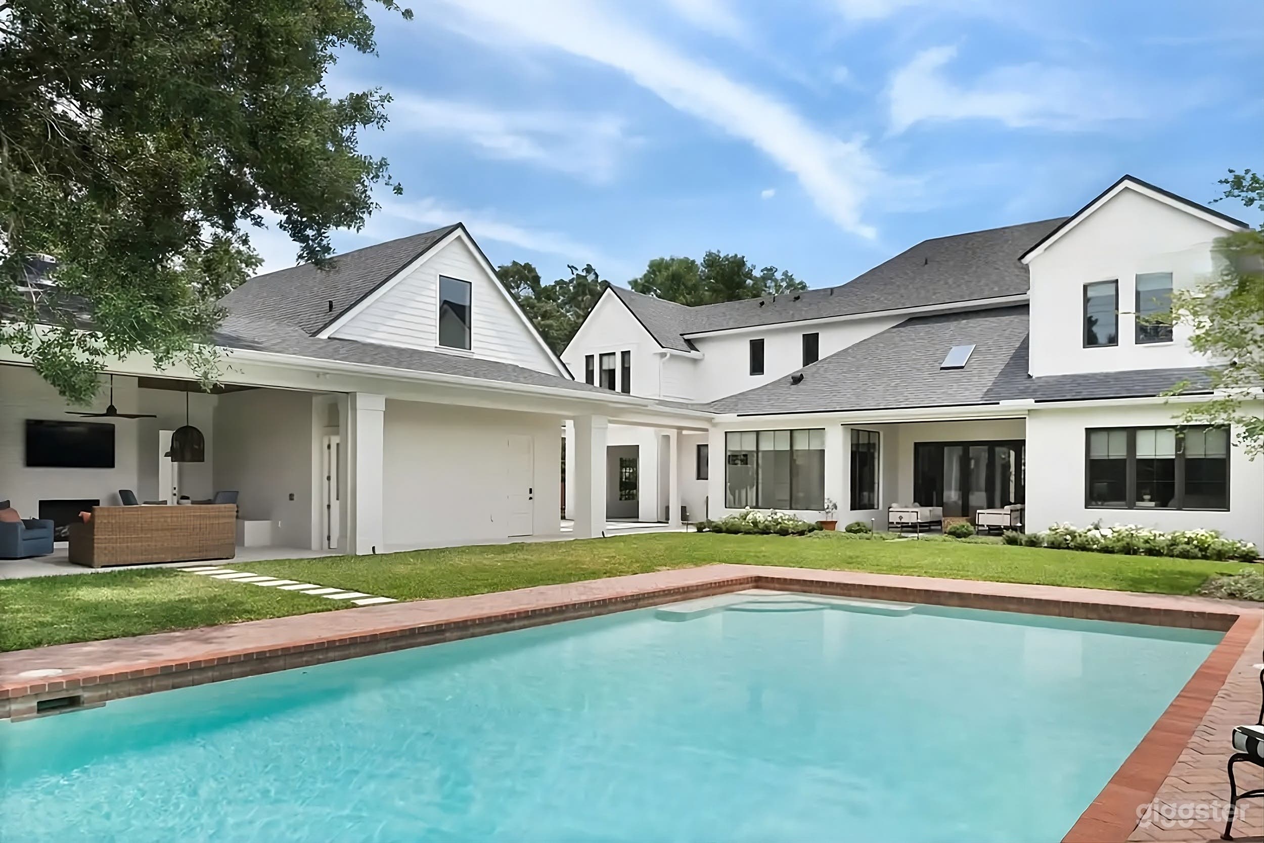 Modern Backyard Estate for Production Photo 2