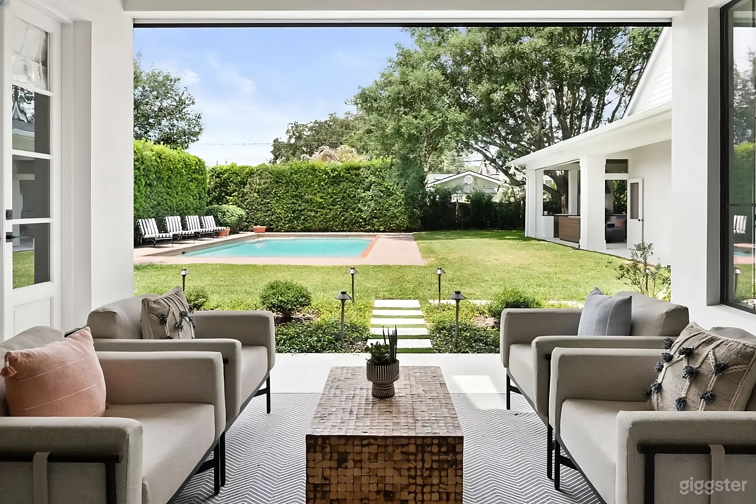 Modern Backyard Estate for Production Photo 1