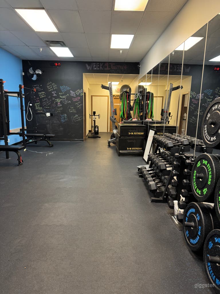  Studio Rental – Boutique 850 sqft Strength & Wellness 
