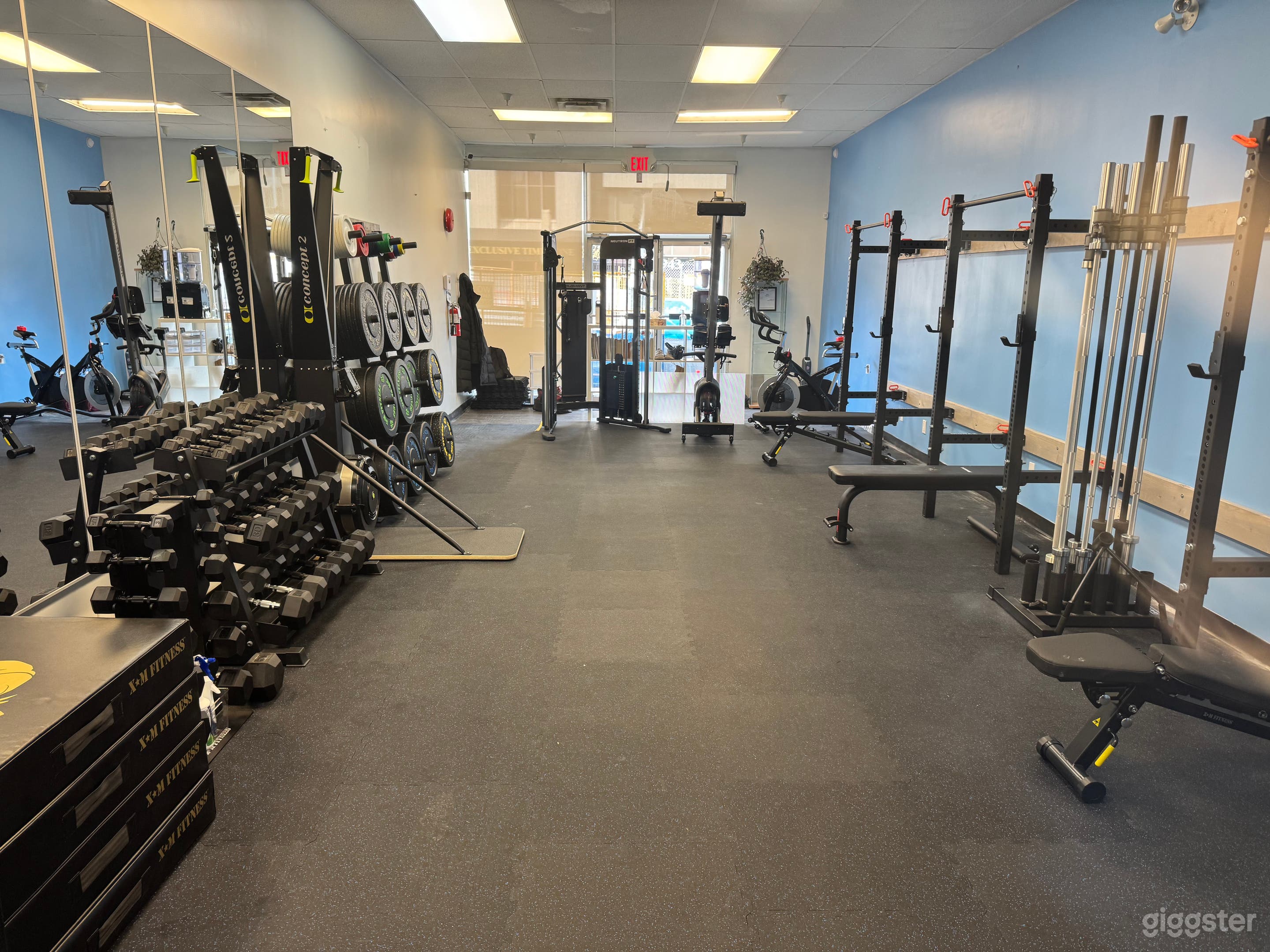 Studio Rental – Boutique 850 sqft Strength &amp; Wellness Photo 1
