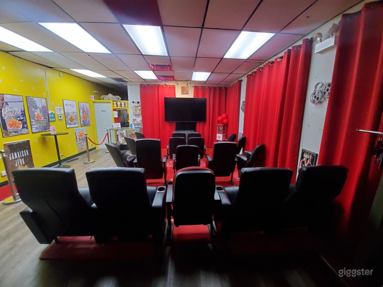  Cine privado/tienda de palomitas 