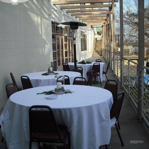  Outside Patio with Lighting  