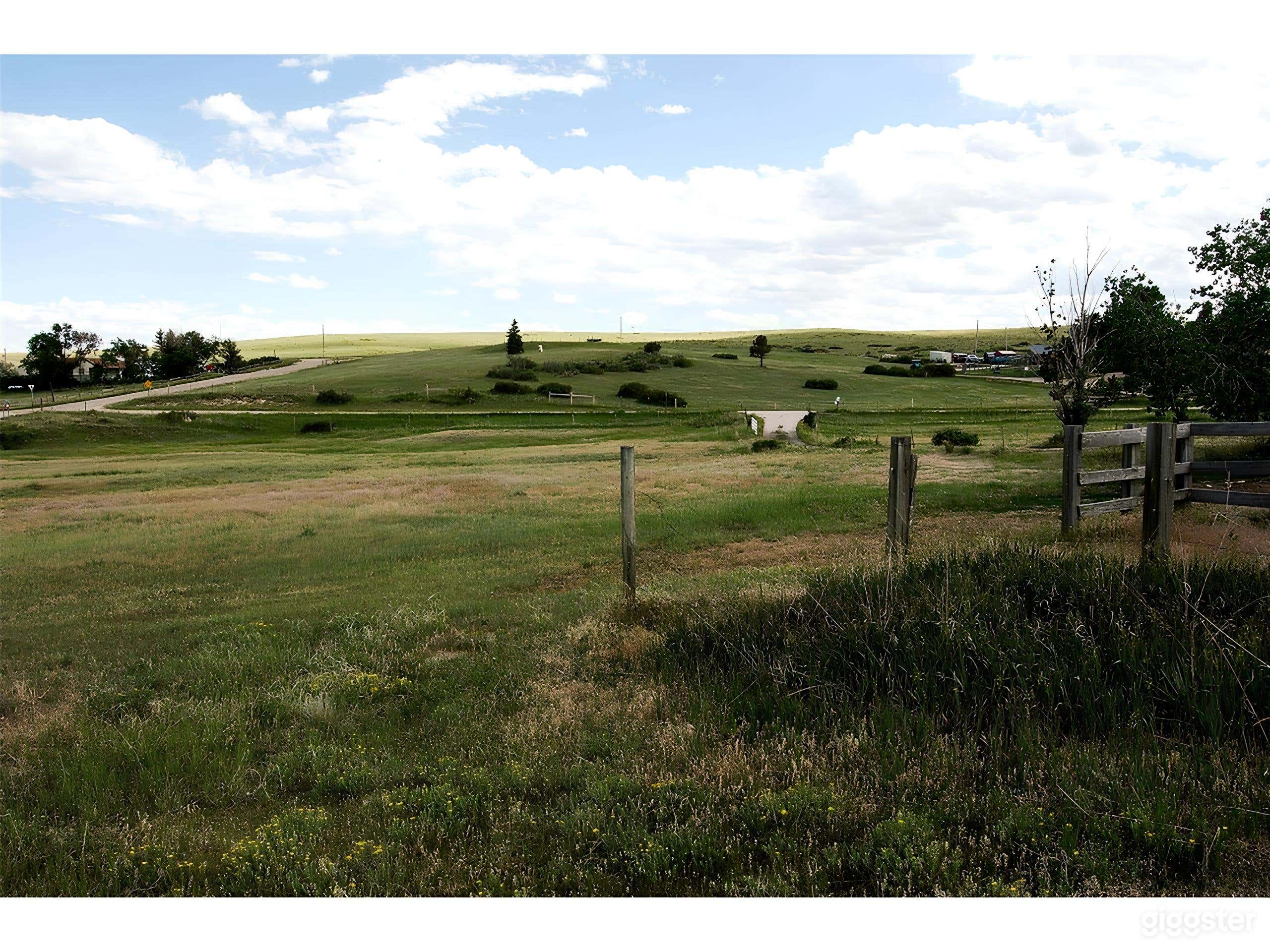 Wide-Open Backyard Fields Photo 2