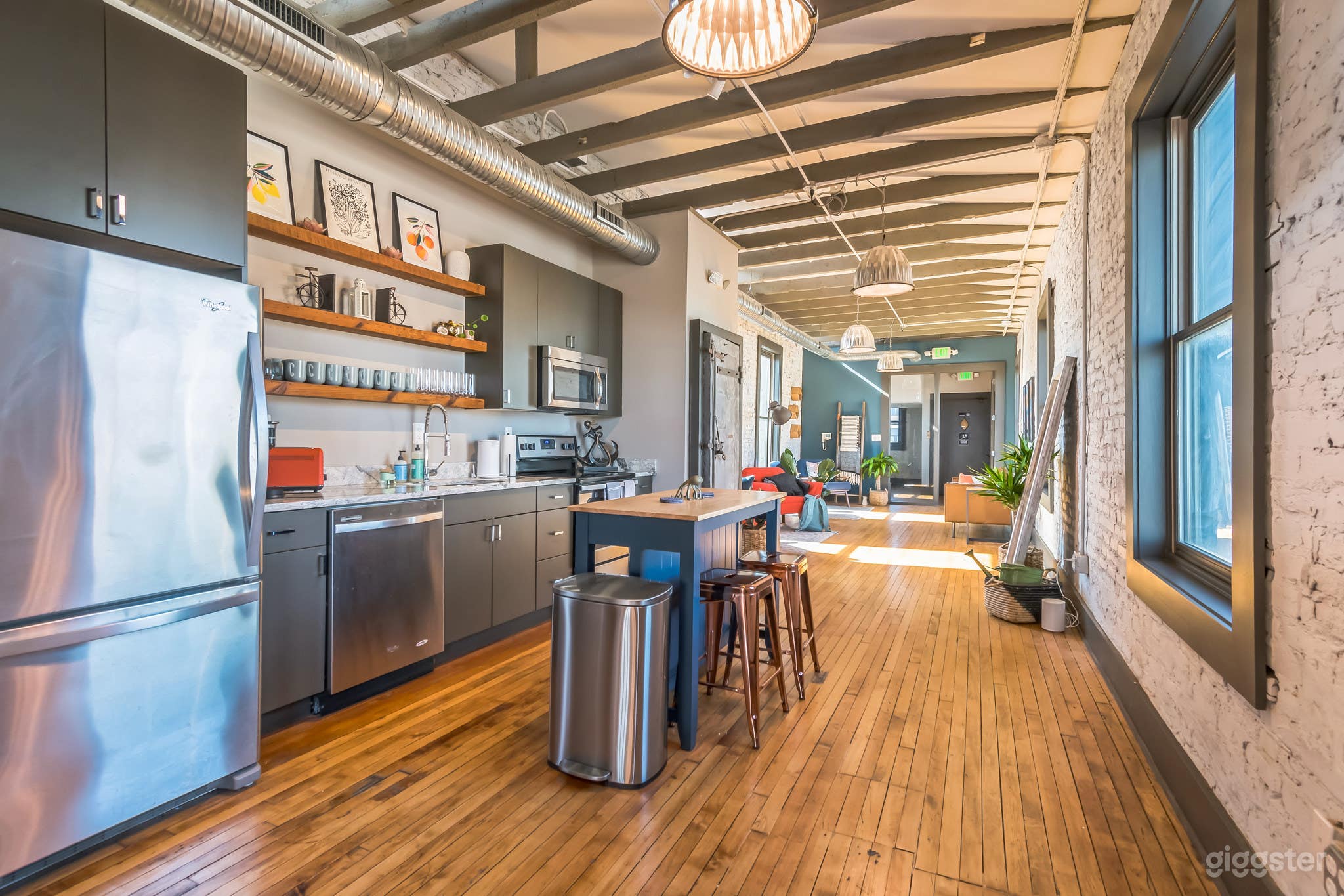 Full kitchen with plenty of mugs, glassware, and dinnerware.