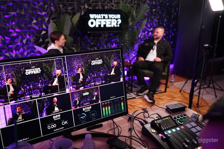  NEU! Vorgefertigtes 3er-Podcast-Studio in NYC 