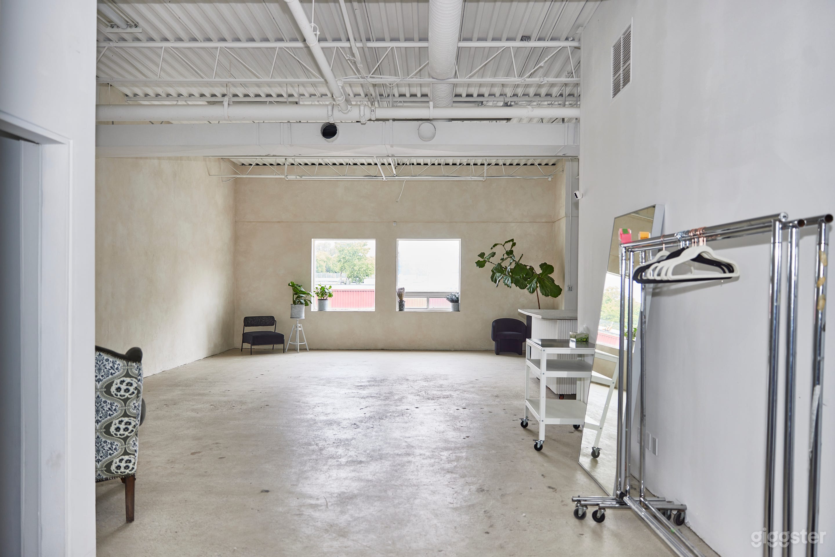 View from the entrance