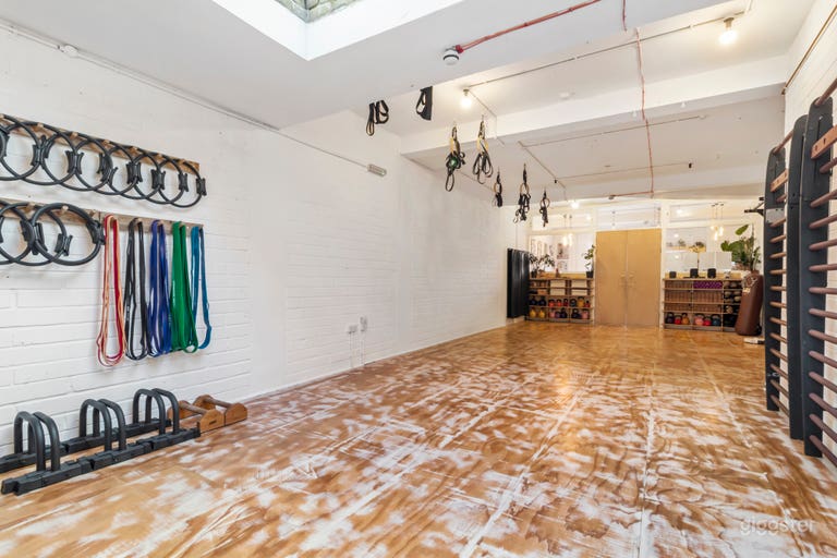  View of Strength Studio from the back of the room 