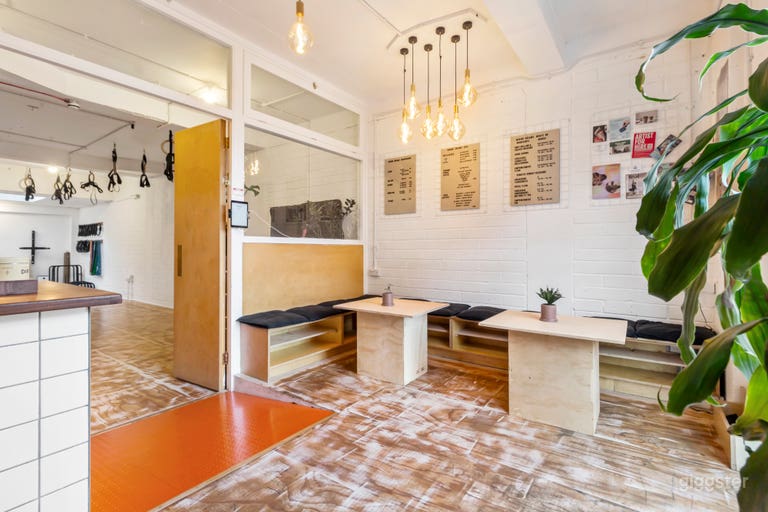  Bright welcoming front entrance with seating area 