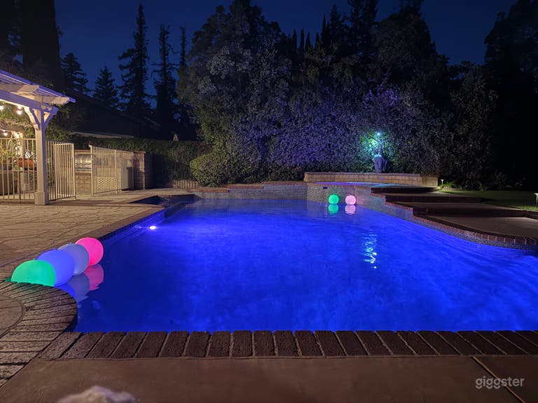 Elegant Backyard Pool Oasis w/ Lush Landscape 