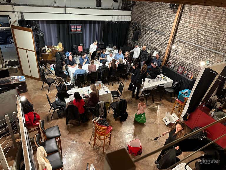  Collage may be set up for parties and lunches, and a refrigerator, three-compartment sink, and prep table are available. 