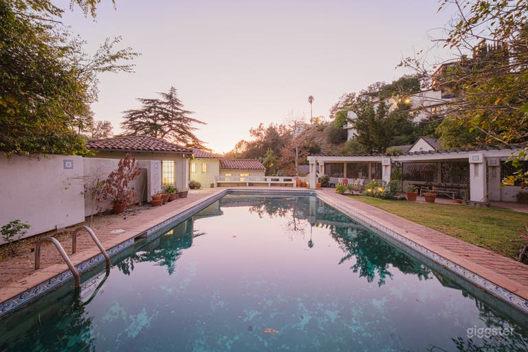  HOLLYWOOD HILLS SANCTUARY WITH SPANISH CHARM 