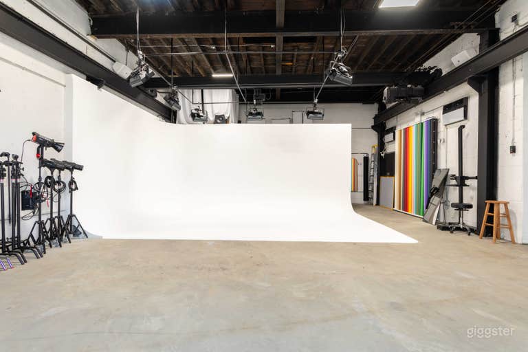 Drive-In Cyc Wall Studio with Equipment Included 