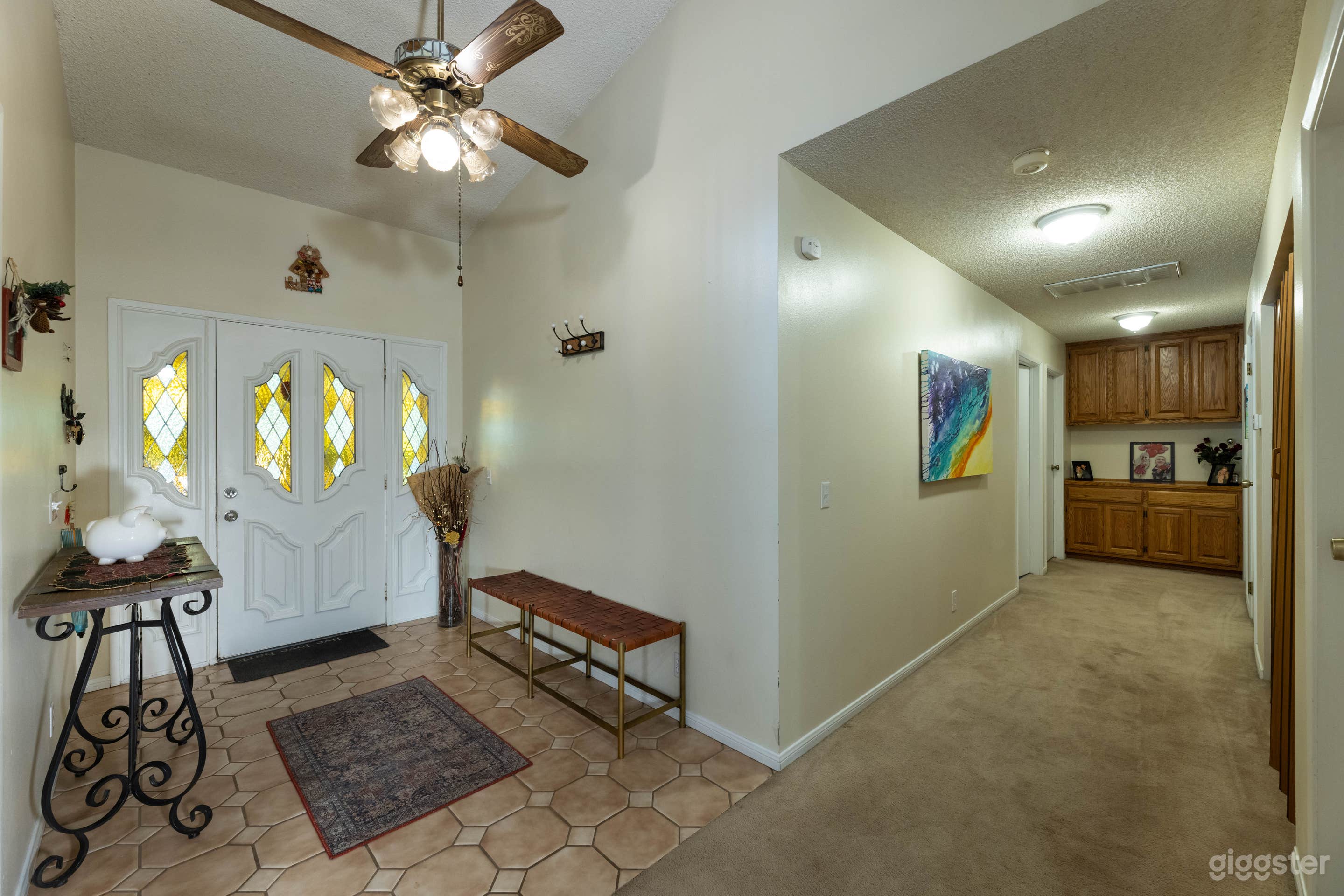 Main Entrance to House