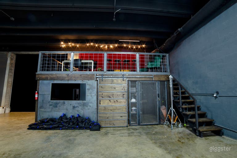  Upstairs balcony area plus bonus viewing room below.  