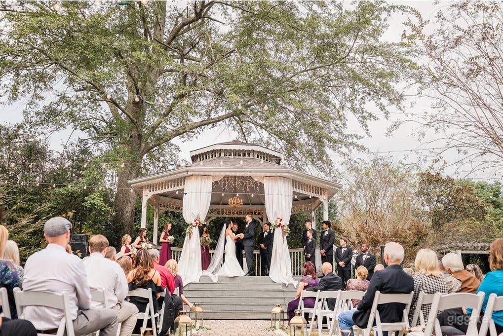 Enchanting Garden Wedding Reception  Photo 1