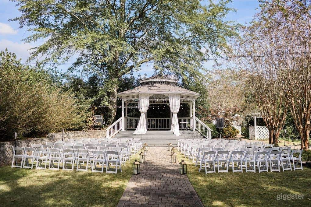 Enchanting Garden Wedding Reception  Photo 2