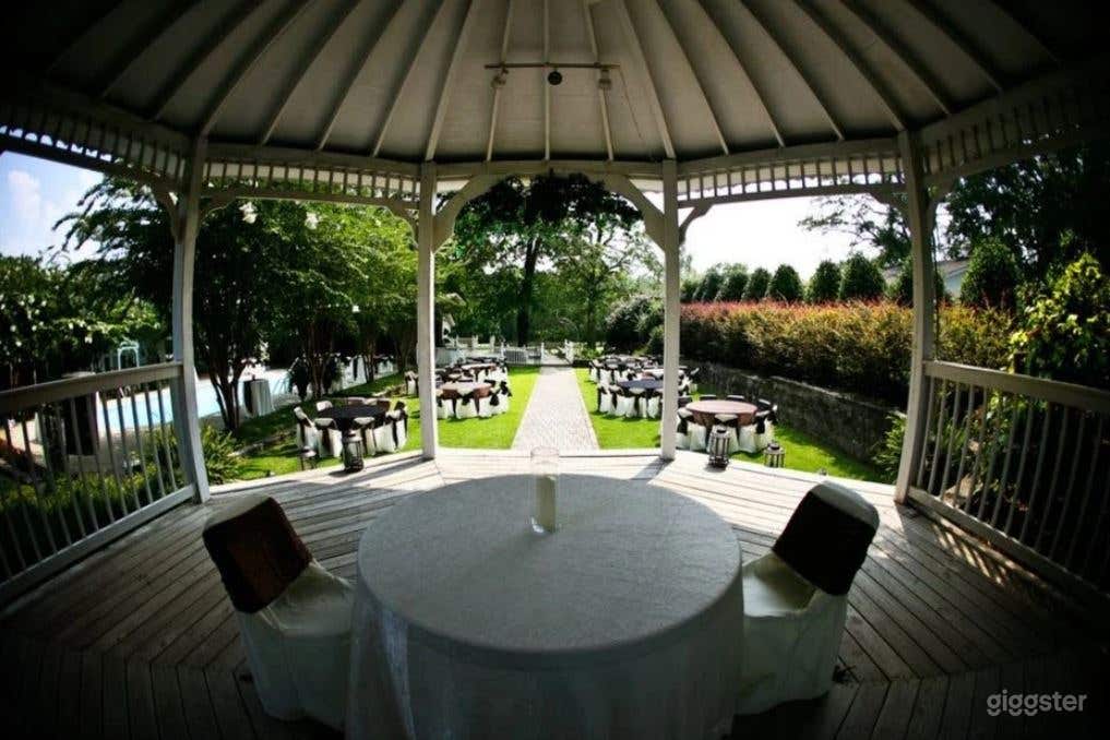 Enchanting Garden Wedding Reception  Photo 4