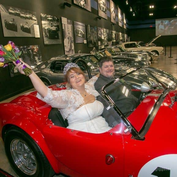  Boda en Las Vegas en un museo 