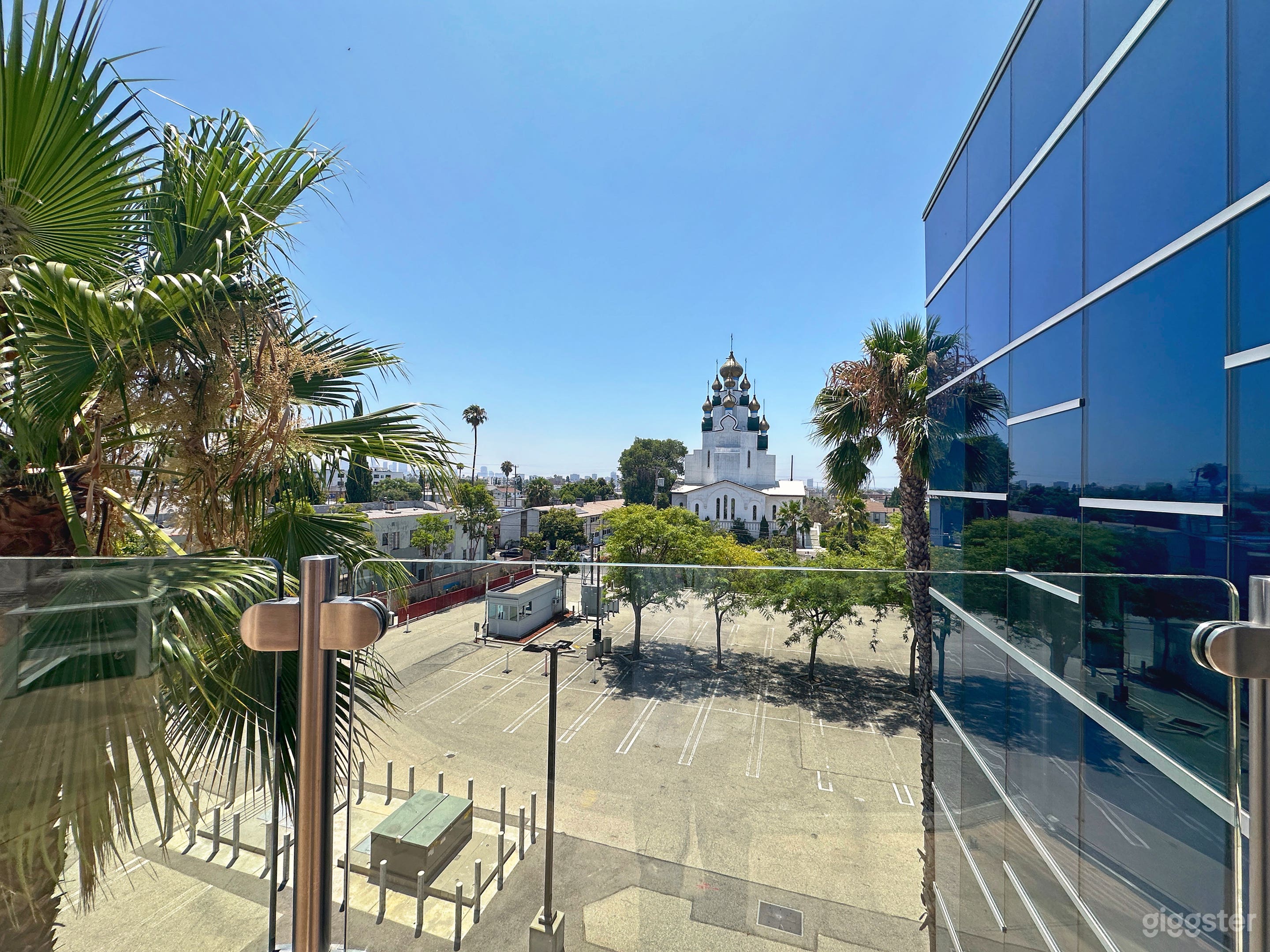 Cool view of the church. 