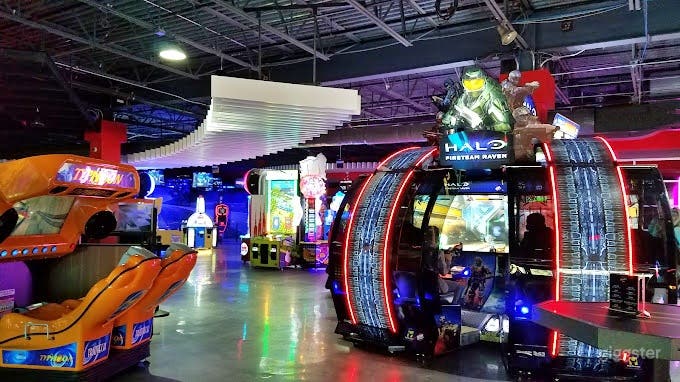 Dynamic Entertainment Center with Authentic European Go Kart Tracks Photo 4