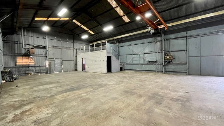  Industrial Warehouse Studio with Crane (Back Unit) 