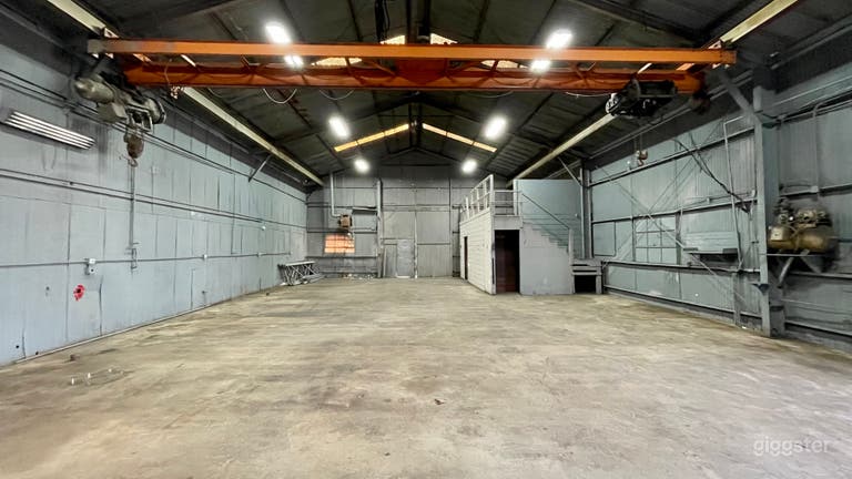  Industrial Warehouse Studio with Crane (Back Unit) 