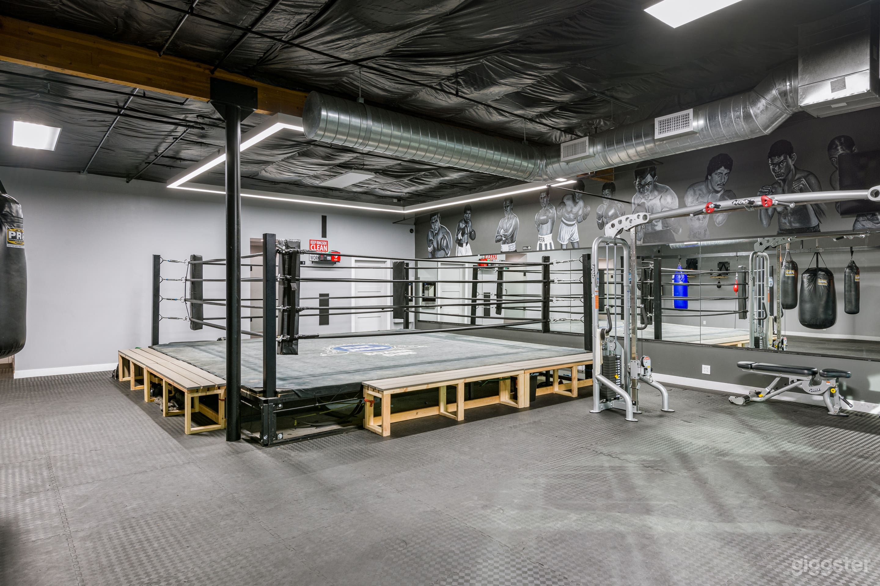 Gritty Boxing Gym/Production Friendly Photo 1