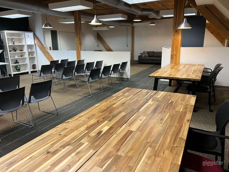  Spacious Open Office Event Space w/ Rooftop Deck 