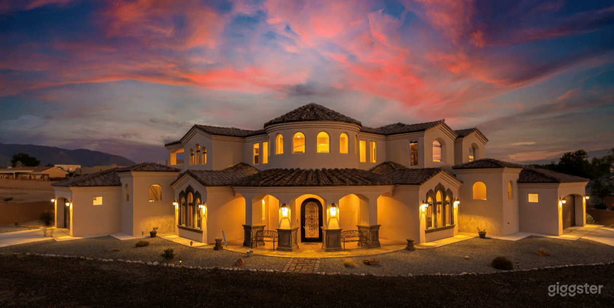 Front view of the house on One acre. Amazing view