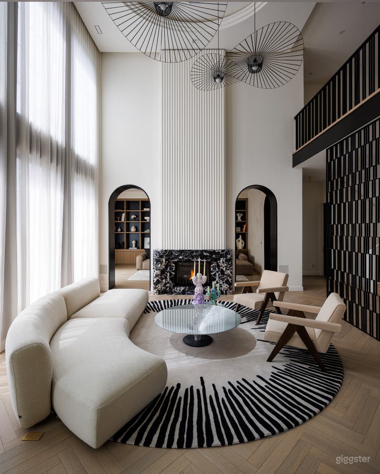  Casa moderna de lujo perfecta para filmaciones de cine, TV y comerciales 