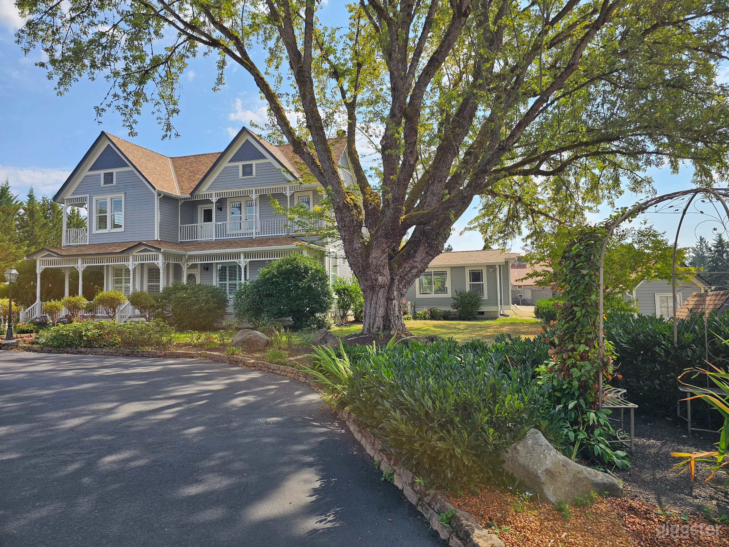 A cinematic 20-acre estate moody Victorian farmhouse Photo 1
