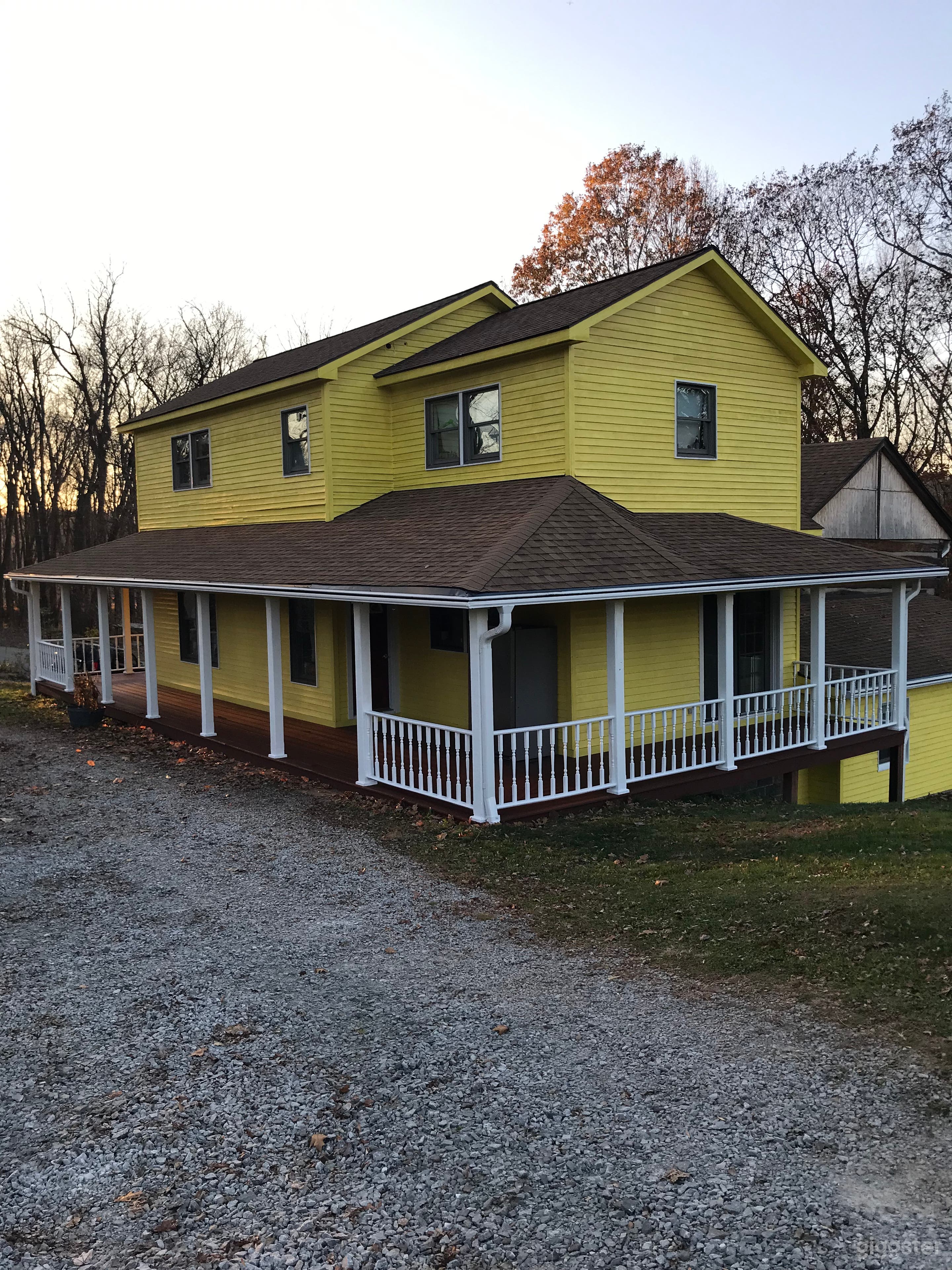 House after new paint job