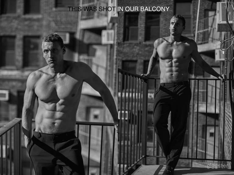  14C Manhattan Cyc wall + Balcony + Free Equipemnt 