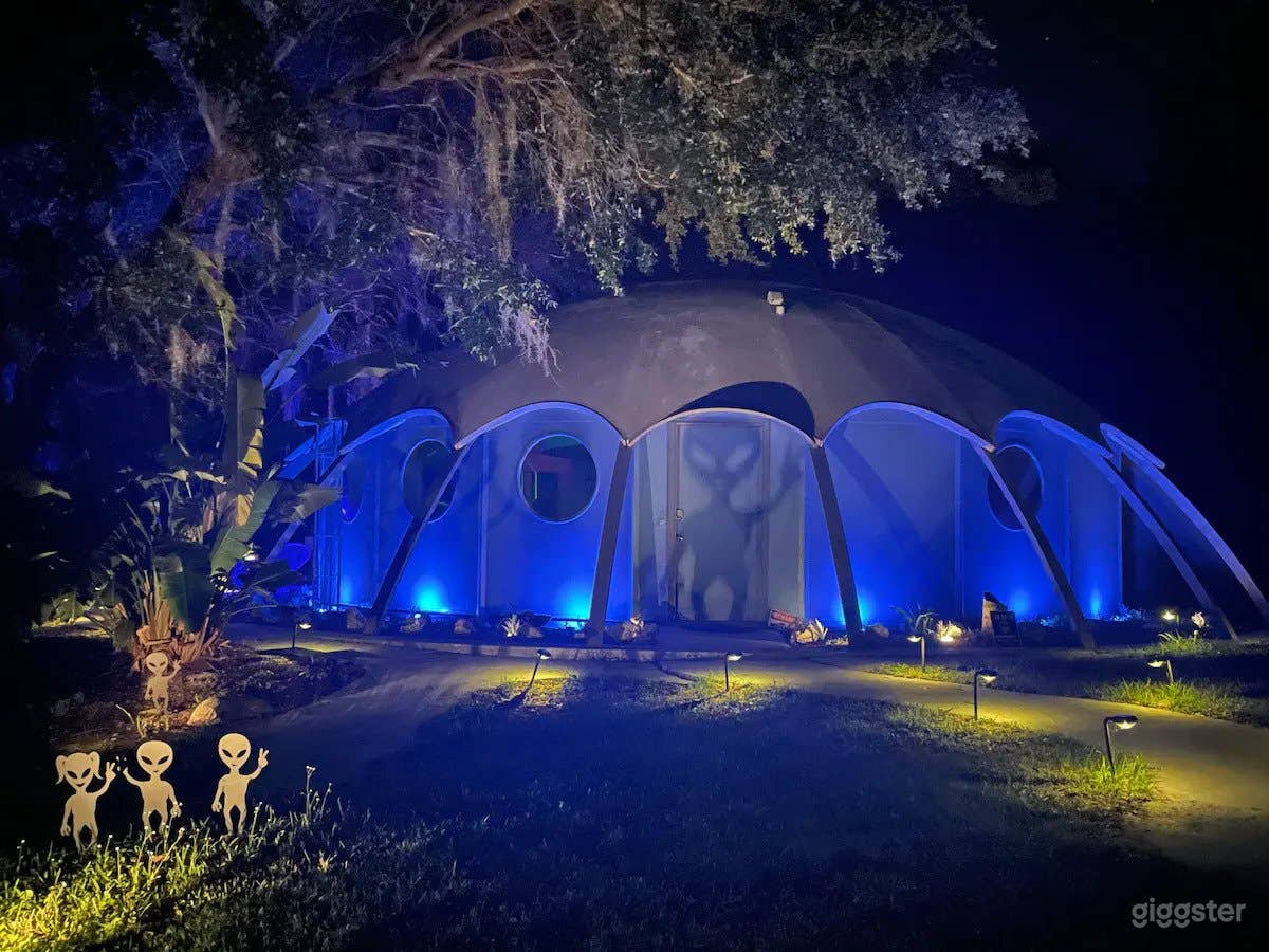 Exterior lights can be switched to whatever you want including multi color changing lights. 