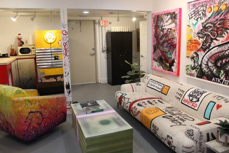  Creative Photography Studio with Cyclorama and RGB lighting 