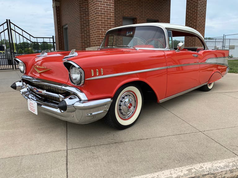  Chevy Bel Air 1957 – Classique pour film & photos 