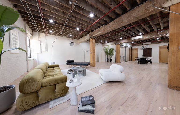  Viewpoint from the southeast corner of the studio.  