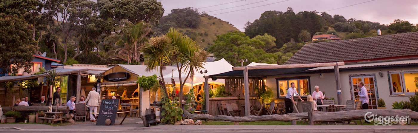 Rustic Seaside Restaurant Photo 1