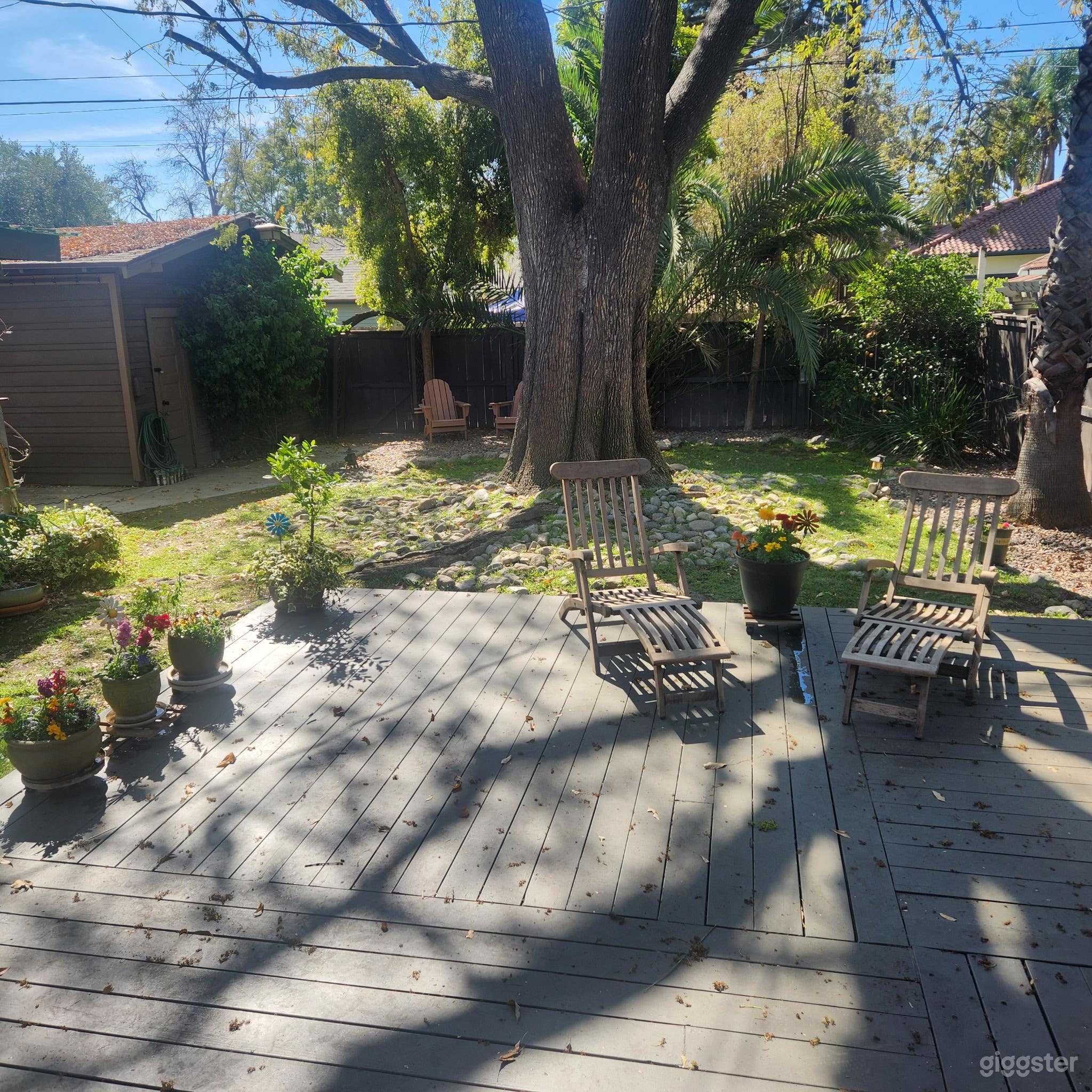 Back yard of Classic 1914 California Bungalow Photo 1