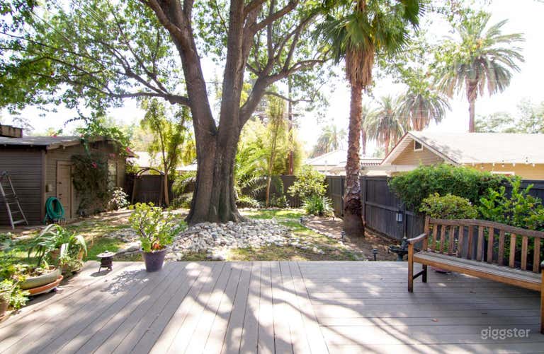  Classic 1914 California Bungalow Backyard 