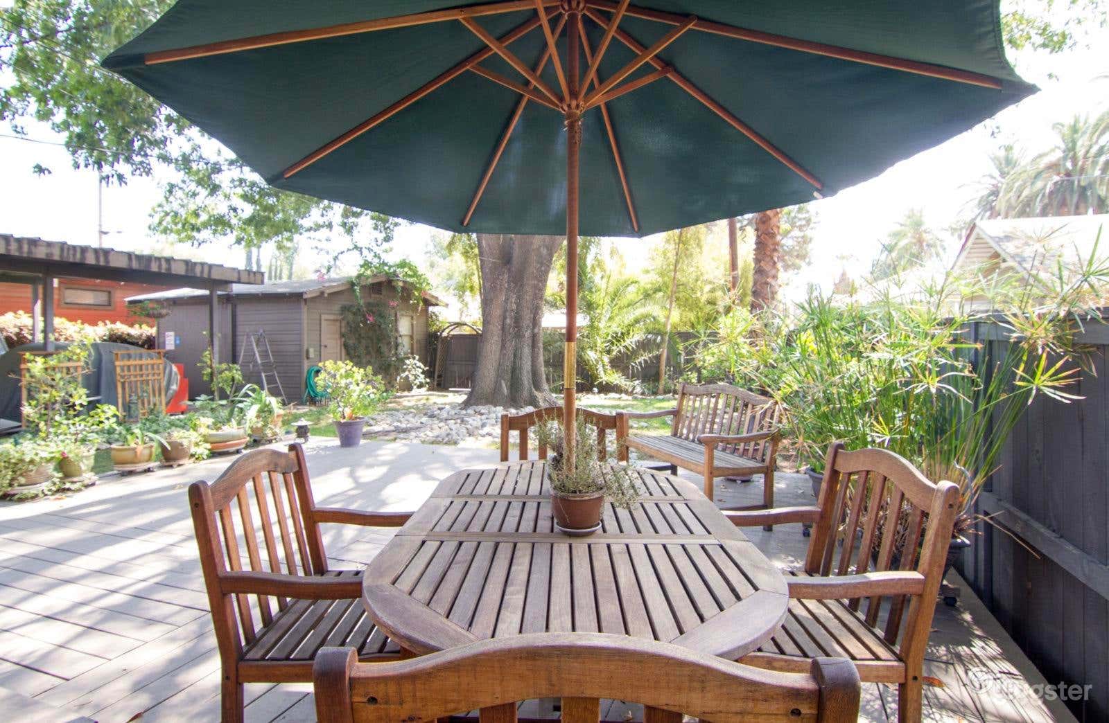 Classic 1914 California Bungalow Backyard Photo 2