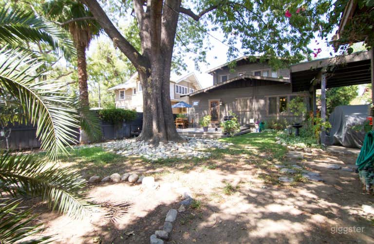  Classic 1914 California Bungalow Backyard 