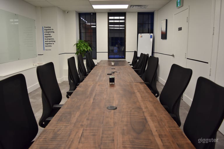  Ultra-Modern Boardroom in King East 