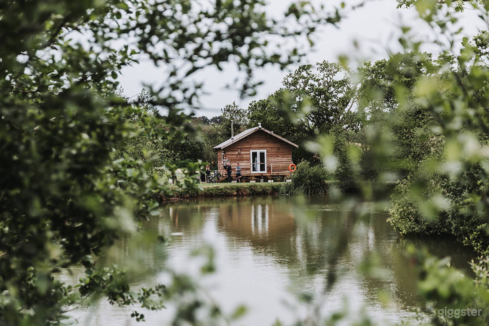 Glass Fronted Venue Overlooking Lakes on a Farm Photo 2